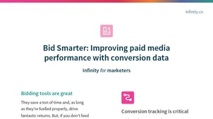 Bid Smarter Cheat sheet | Improve paid media performance