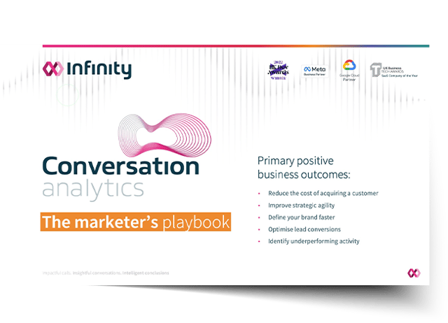 Cover Image: Conversation Analytics - The marketers' playbook