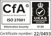 ISO27001 compliant
