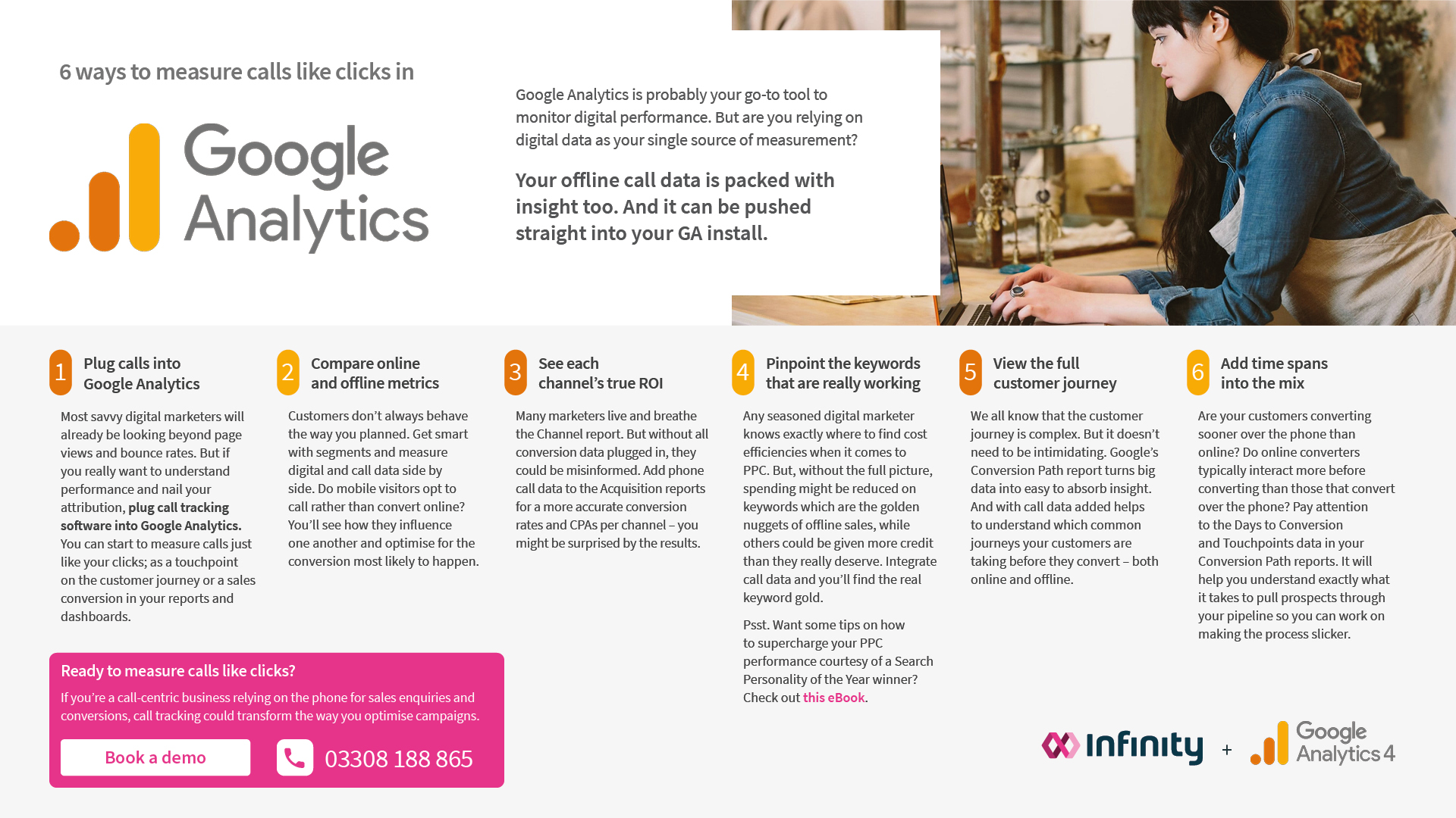 6 ways to measure calls GA Cheat Sheet