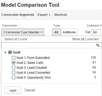 Conversions